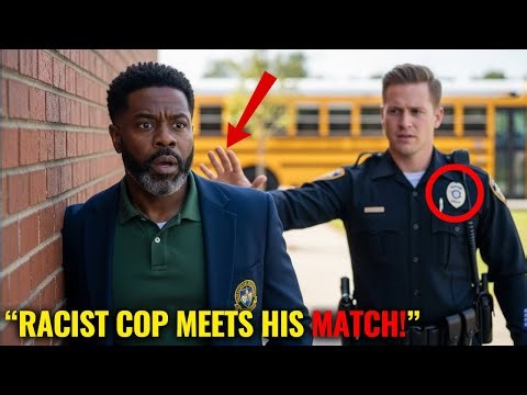 Racist Officer Attacks Black Man at School — Freezes When He Learns He’s the Principal