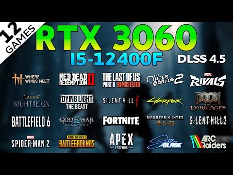RTX 3060 DLSS 4.5 – Can It Handle 2026 Games? (12 Game Test)