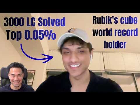 3000+ LeetCode Solved & Top 0.05% in Contests | Ishaan Agrawal