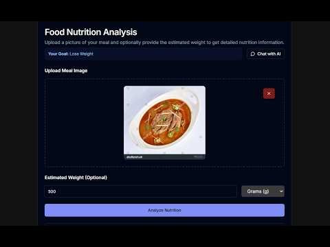 NutriCulture — AI Powered Nutrition Web App | Full Stack Project | Build with Next.js, Node.js, AI