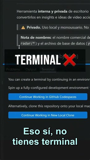 👀 ¿Sabías que puedes abrir un repositorio de GitHub en VS Code web con una sola tecla? 🚀