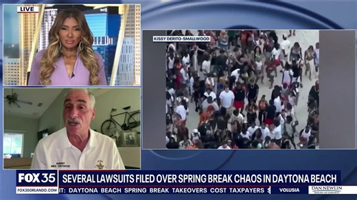 Lawsuits filed over spring break chaos in Daytona Beach