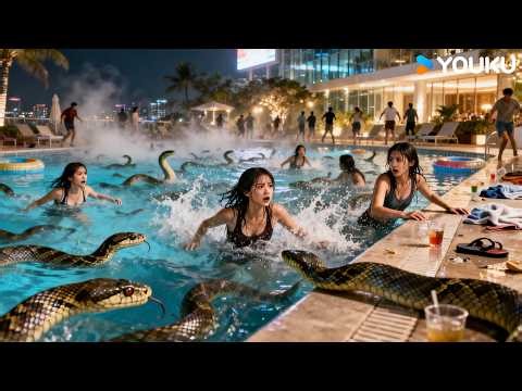 🐍😱 THEY’RE GROWING... Something is hiding in the school pool!|YOUKU MONSTER MOVIE