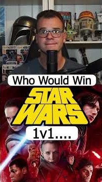 Who Would Win STAR WARS 1v1! The Last Jedi Characters!