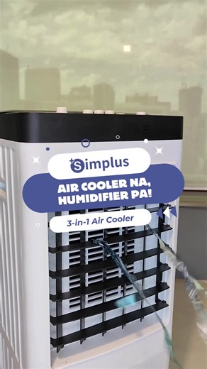 Stay Cool and Comfortable this Summer with Simplus 3-in-1 Air Cooler!
