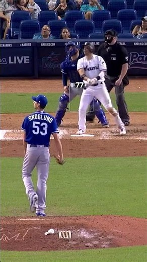 That is one LUCKY kid 😂 #mlb #marlins