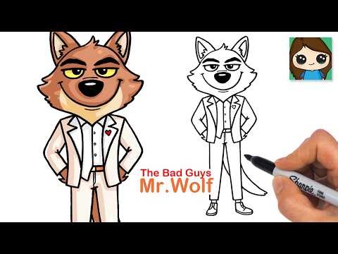How to Draw Mr. Wolf | The Bad Guys