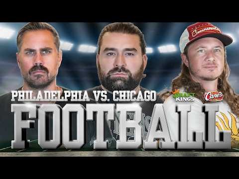 Big Cat and the Barstool Chicago crew Sweat Out Philadelphia vs. Chicago | Barstool Gambling Cave