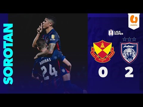 Selangor FC 0 - 2 Johor Darul Ta'zim | Sorotan Liga Super 2025/26