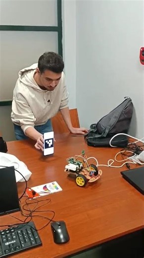 Vision-Based Distance Maintenance with ArUco & Raspberry Pi 5