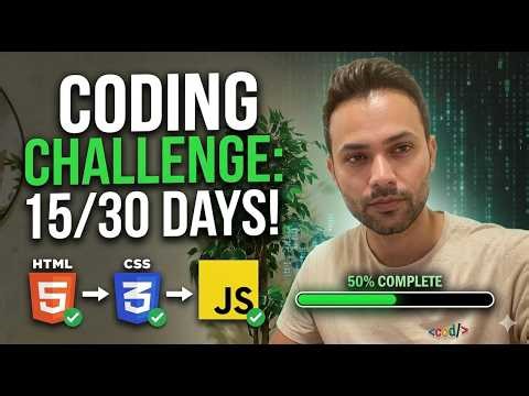 Day 15 of a 30day coding challenge- reviewing last two weeks of HTML, CSS and JavaScript