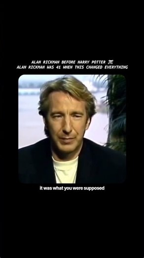 Alan Rickman Before Harry Potter The Man Behind Professor Snape
