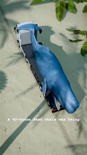 Dead Whale Suddenly Exploded in Taiwan