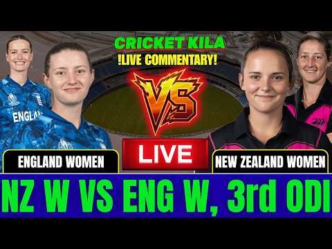 🔴England Women vs New Zealand Women | 2nd ODI 2026 | Live Score & Fan Chat | Cricket Kila |