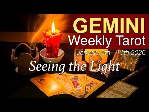 GEMINI Weekly Tarot 'A COMMUNICATION BREAKTHROUGH!" Intuitive Spiritual Guidance January 5 - 11 2026