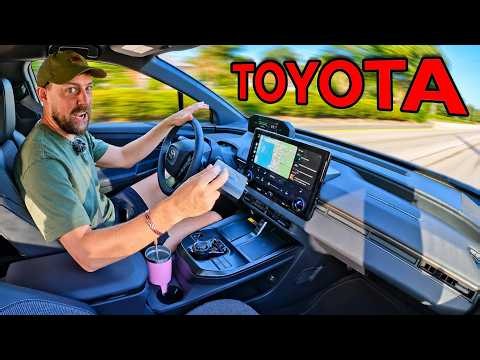 Toyota's bZ just LEAP-FROGGED everyone // 2026 bZ FWD efficiency is pure magic