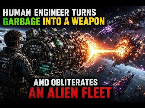 Human Engineer Turns Garbage Into a Weapon and Obliterates ....| Best HFY | HFY SCI-FI Story