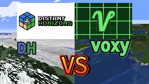 【MC】暴力美学 vs 妥协艺术：Voxy 与 DH 谁才是远景渲染的终极答案？