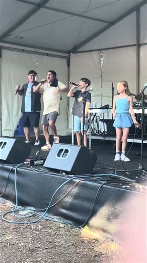 Kid rapper JJQ performing great showing rap skills at ACL