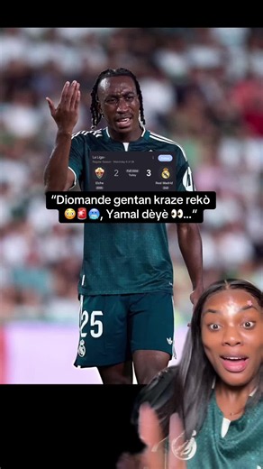 😳🚨🥶 #yandiomande #liga #lamineyamal #realmadrid | Lamine Yamal