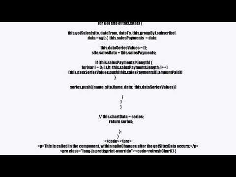 Angular High Chart - Loading data from Observable