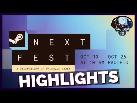 Steam Next Fest Highlights - October