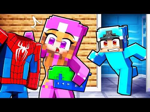 Omz is SECRETLY a SPIDER MAN in Minecraft!