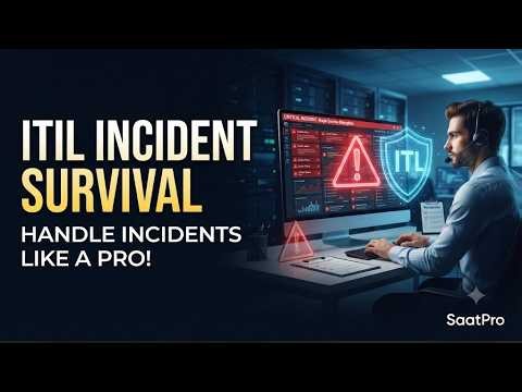 ITIL Incident Management Explained | Quick Survival Guide for Beginners