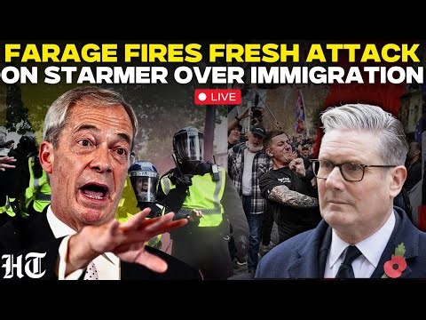 Farage Speech Live | Nigel Farage Breathes Fire on Keir Starmer in EXPLOSIVE Briefing | Immigration