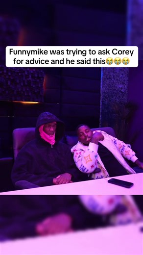 Funnymike was trying to ask Corey for advice and he said this😭😭😭#fypシ゚viral #funnymike #viralvideo #funny #fypシ