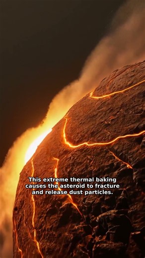 Why This Asteroid Literally Bakes in Space