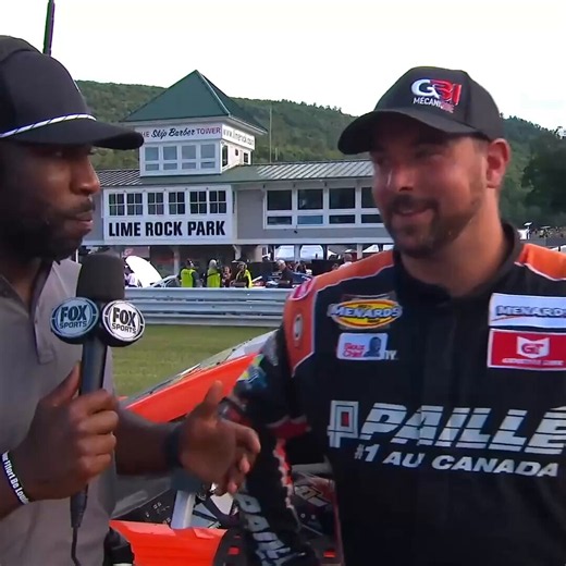 Three-time @NASCARCanada_ champion Andrew Ranger won at @limerockpark 16 years ago in the East Series.Hear from today's P2 finisher:
