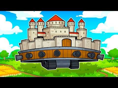 I made a mobile castle that CANNOT be stopped!