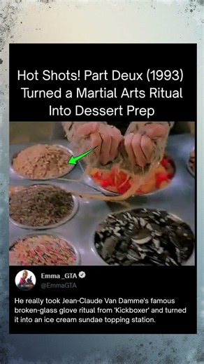 When a Martial Arts Ritual Turned Into Dessert Prep 1 | Hot Shots! Part Deux 1993