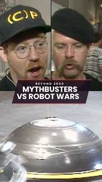 Adam Savage and Jamie Hyneman’s First Killer Robot #Beyond2000 #Shorts #mythbusters