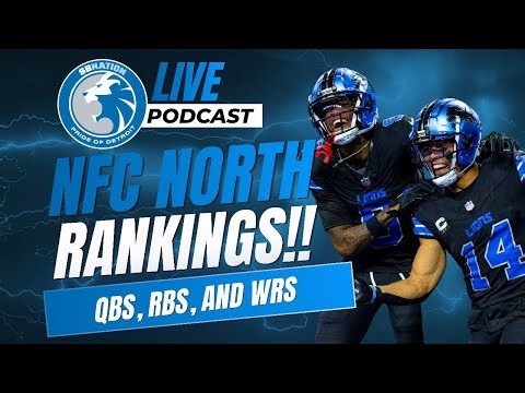 PODcast: Ranking NFC North Skill Position Players