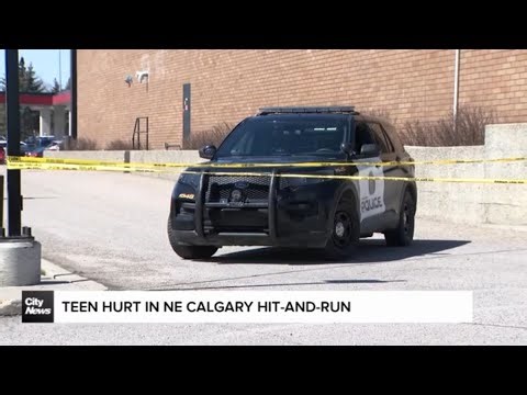 Teen hurt in NE Calgary hit-and-run