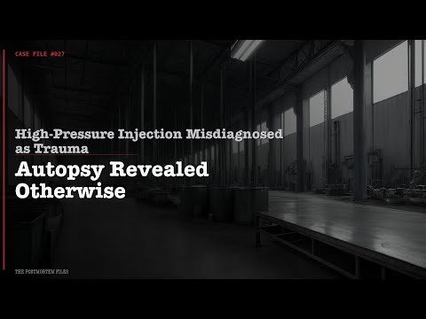 High-Pressure Injection Misdiagnosed as Trauma. Autopsy Revealed Otherwise. | The Postmortem Files
