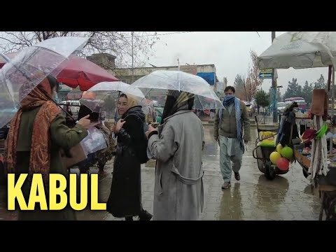 Afghanistan 4K - You’ve Never Seen Kabul Like This: Rainy Dasht-e-Barchi [Full Walk]