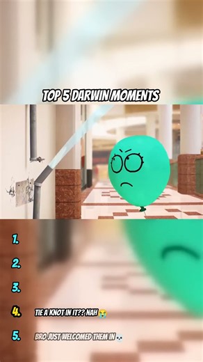 Top 5 Darwin Moments | The Amazing World of Gumball #shorts #gumball #top5
