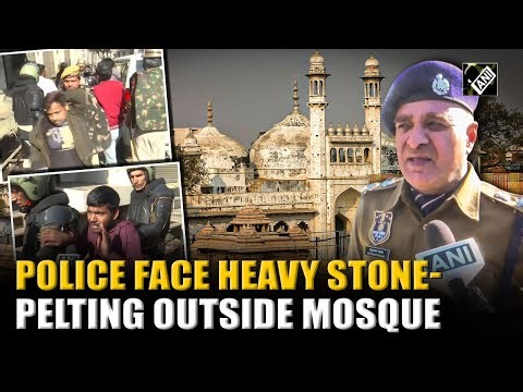 Police face heavy stone-pelting outside Mosque during anti-encroachment drive, several detained