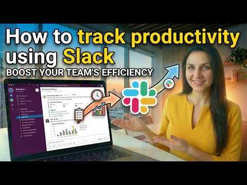 How to track productivity using Slack