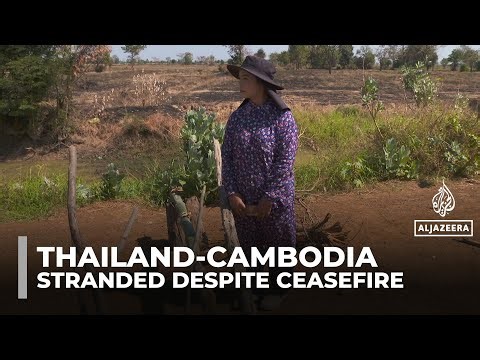 Displaced families stranded on Thailand–Cambodia border despite ceasefire