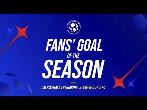 Lalbiaknia's stunning strike against Bengaluru FC has been voted as the Goal of the Season. 🤩#ISL12