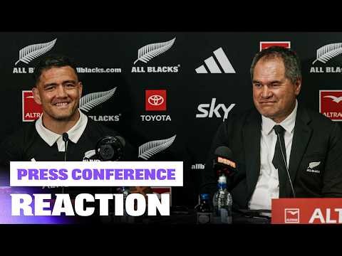 All Blacks Reflect on Bledisloe Cup Win | Press Conference (Auckland)