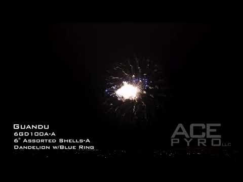 6GD100A-A Guandu 6" Assorted Shells-A (9 Effects)