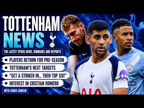 TOTTENHAM NEWS & TRANSFER WINDOW UPDATE: Kudus & Kulusevski Return, Striker, Leão, Savinho, Gakpo