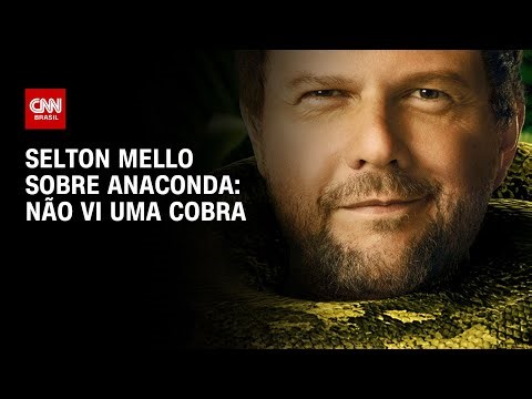 Anaconda: Não vi uma cobra, diz Selton Mello | CNN PRIME TIME