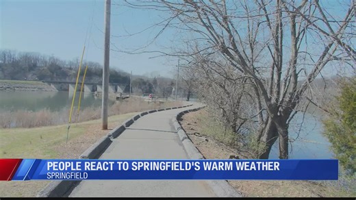 Weather brings Springfieldians outside ahead of possible record heat