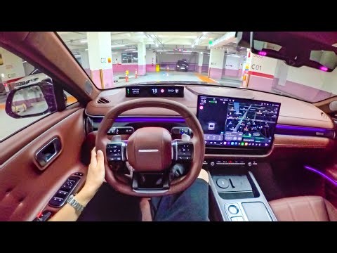 2027 Hyundai Grandeur (Azera) POV Night Drive - PLEOS Connect at Night
